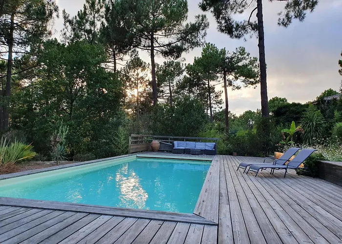 Entre Ocean Et Lac, Vue Sur Le Golf Villa Lacanau